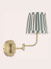 Laura Ashley Green Denwick Wall Light - Image 4 of 6