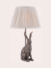 Laura Ashley Bronze Hare Table Lamp - Image 3 of 6