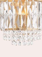 Laura Ashley Brown Rhosill Wall Light - Image 2 of 5