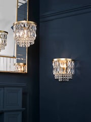 Laura Ashley Brown Rhosill Wall Light - Image 3 of 5