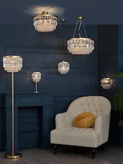 Laura Ashley Brown Rhosill Wall Light - Image 4 of 5