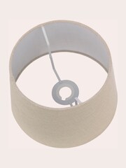 Laura Ashley Natural Bacall Linen Easyfit Lamp Shade - Image 5 of 5