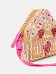 Angels By Accessorize Girls Embellished Gingerbread House Bag - Imagen 2 de 3