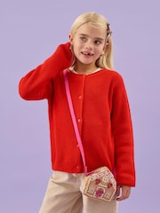 Angels By Accessorize Girls Embellished Gingerbread House Bag - Imagen 3 de 3