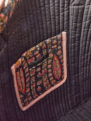 Accessorize Floral Print Quilted Shopper Bag - Imagen 2 de 2