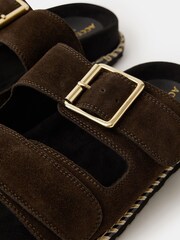 Accessorize Double Strap Suede Sandals - Bild 2 von 2
