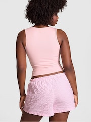 Victoria's Secret Pink Dollhouse Pink Short Cotton Pyjama Bottoms - Image 2 of 3