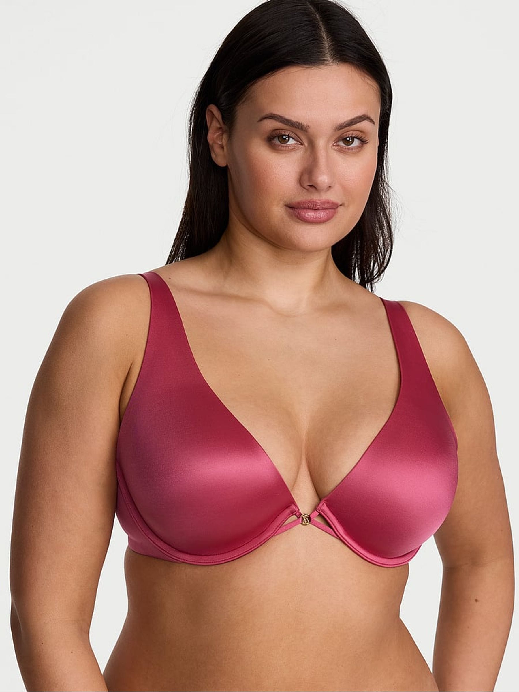 Victoria's Secret Peony Pink Plunge Bra