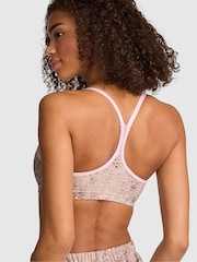 Victoria's Secret Pink Brown Leopard Cotton Sports Bra - Image 2 of 2