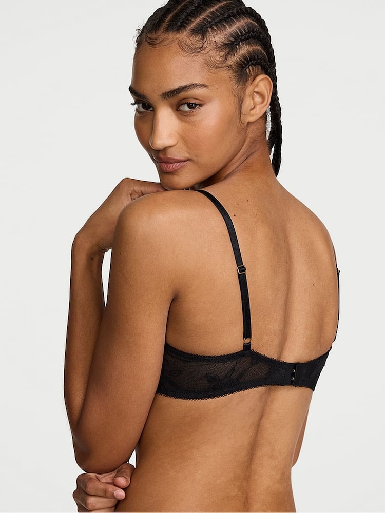 Victoria's Secret Black Plunge Lace Bra - Image 2 of 2
