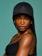 Victoria's Secret Black Baseball Hat - Image 1 of 4