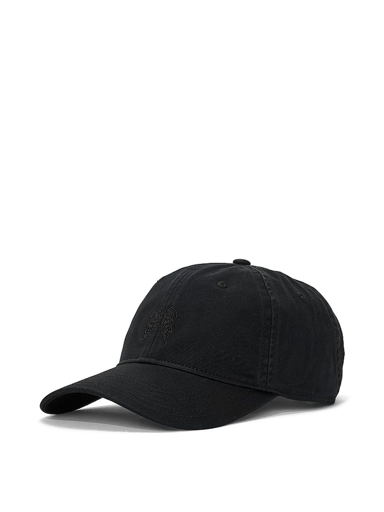 Victoria's Secret Black Baseball Hat - Image 2 of 4 Victoria's Secret Black Baseball Hat - Image 2 of 4