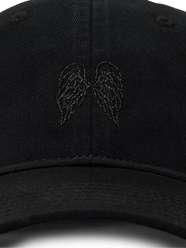 Victoria's Secret Black Baseball Hat - Image 4 of 4 Victoria's Secret Black Baseball Hat - Image 4 of 4