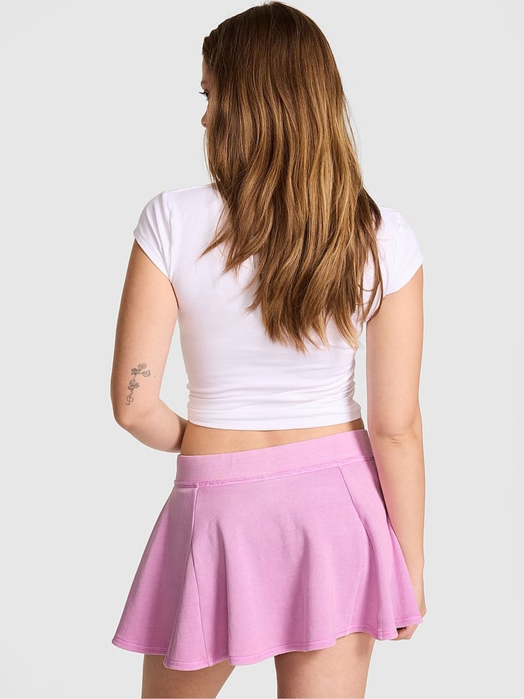 Victoria's Secret Pink Light Lilac Purple Mini Skirt - Image 3 of 3