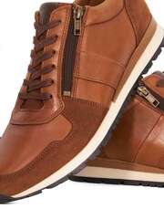 Dune London Brown Thame Wide Fit Trainers - Image 6 of 6