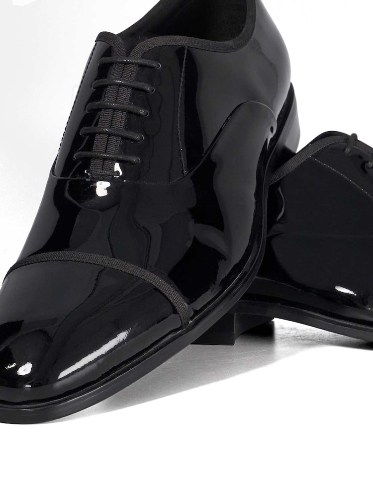 Dune London Black Shuffle Oxford Shoes - Image 6 of 6