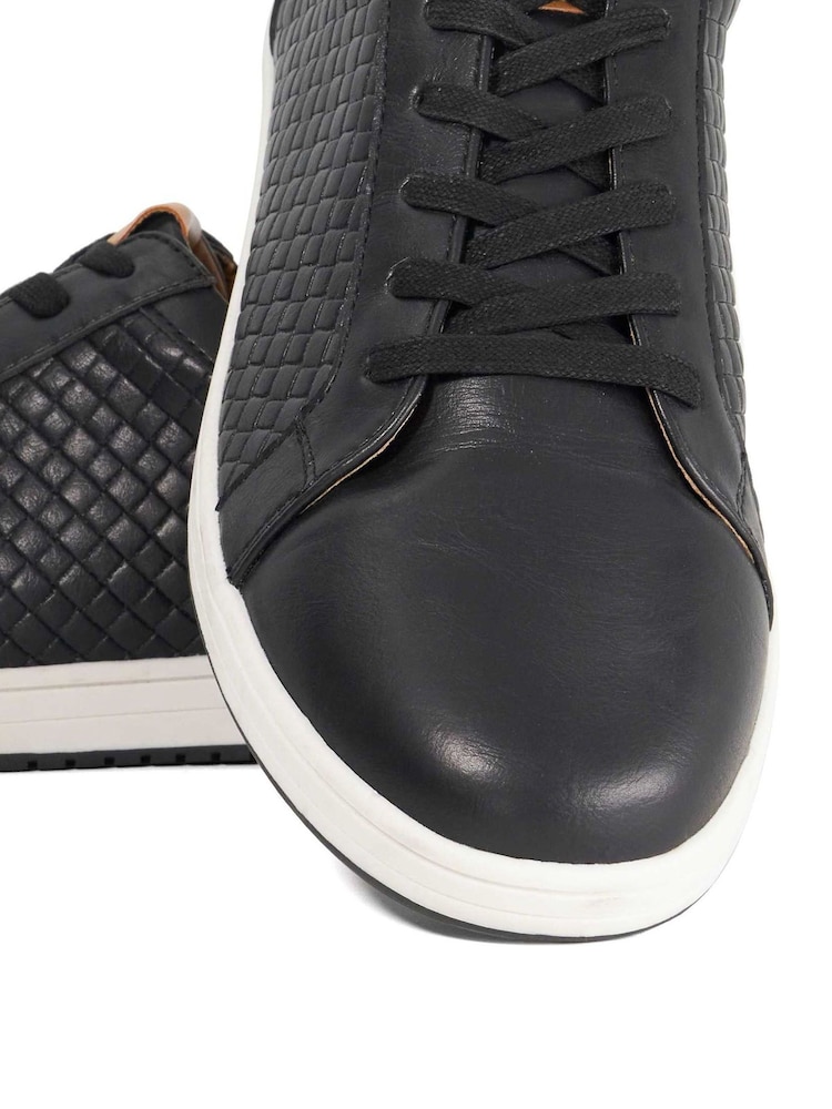 Dune London Black Tezzy Weave Wf Trainers - Image 6 of 6 Dune London Black Tezzy Weave Wf Trainers - Image 6 of 6