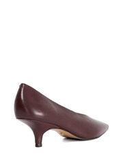 Dune London Red Audio Court Shoes - Image 4 of 6