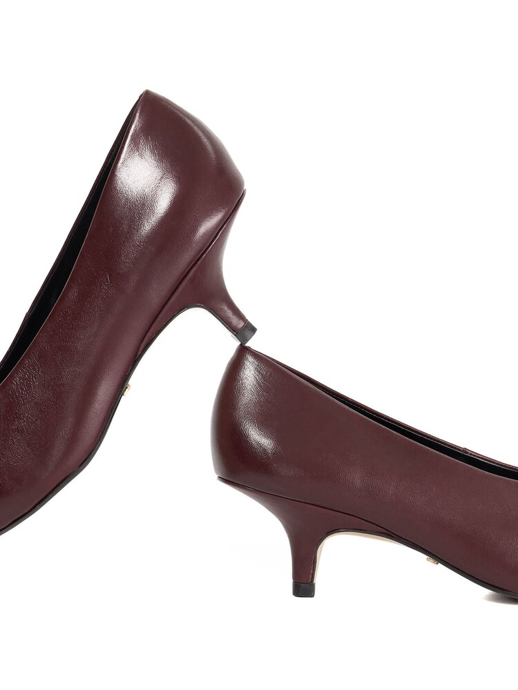 Dune London Red Audio Court Shoes - Image 6 of 6
