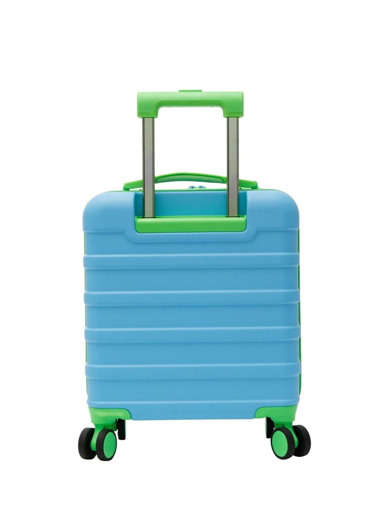 Cabin Max Blue Anode Bop Children's Underseat Small Suitcase - Image 2 of 3 Cabin Max Blue Anode Bop Children's Underseat Small Suitcase - Image 2 of 3