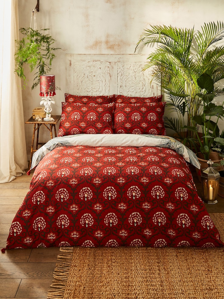 Joe Browns Cream Serene Bohemian Reversible Duvet Set - Image 2 of 6 Joe Browns Cream Serene Bohemian Reversible Duvet Set - Image 2 of 6