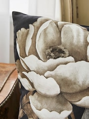 Joe Browns Black Midnight Bloom Cotton Sateen Reversible Duvet Set - Image 6 of 6