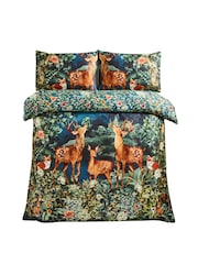 Joe Browns Green Forest Oasis Cotton Sateen Reversible Duvet Set - Image 5 of 6