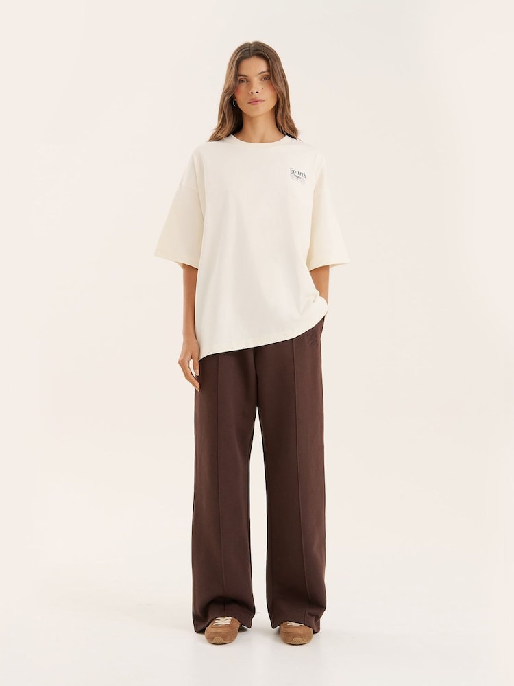4th & Reckless Brown Valerie Joggers - Image 5 of 5 4th & Reckless Brown Valerie Joggers - Image 5 of 5