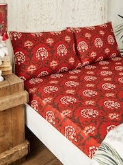Joe Browns Red Serene Bohemian Matching Bedding - Image 1 of 3