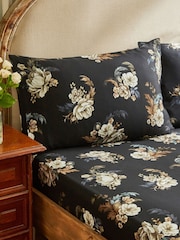 Joe Browns Black Midnight Bloom Matching Bedding - Image 1 of 2