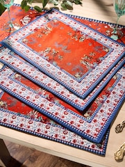 Joe Browns 4 Pack Red Serene Bohemian Placemats - Image 1 of 5