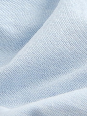 Azul claro - Short Sleeve Trophy Neck Pique Polo Shirt - Imagen 6 de 7