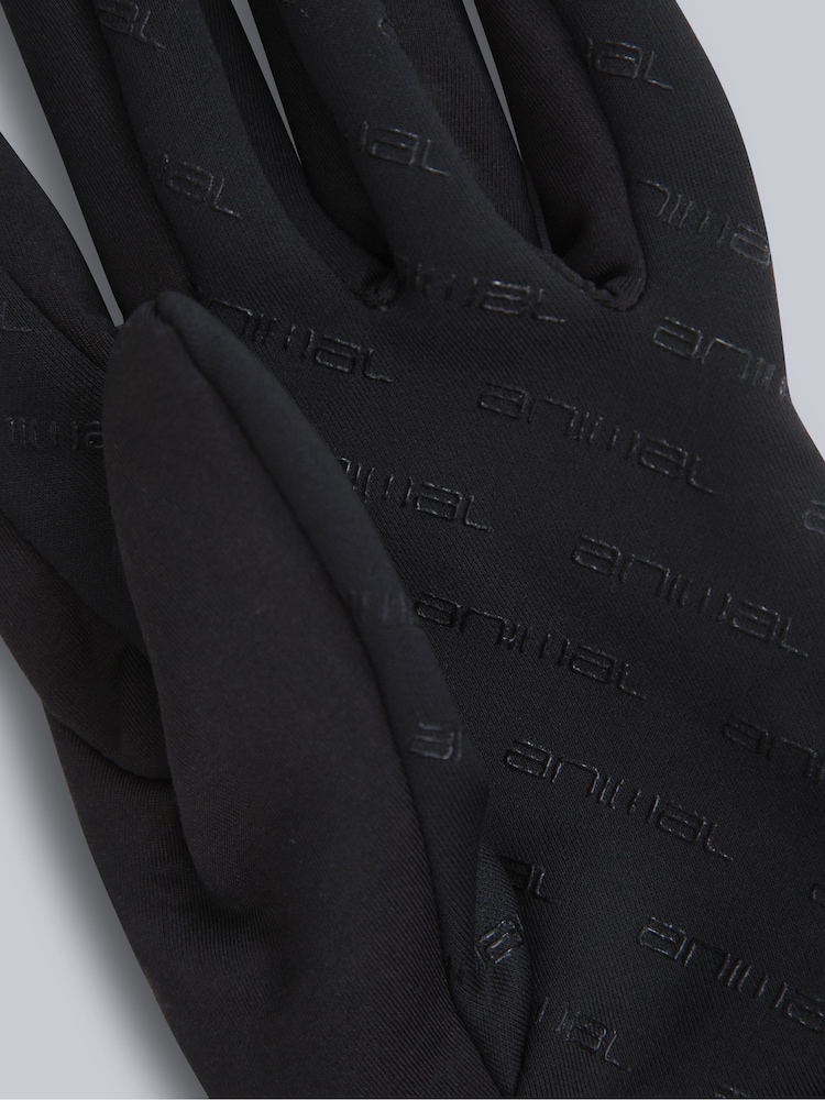 Animal Black Aspen  Liner Gloves - Image 5 of 5 Animal Black Aspen  Liner Gloves - Image 5 of 5
