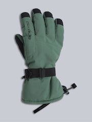 Animal Green Mens Edge Waterproof Snow Gloves - Image 2 of 6