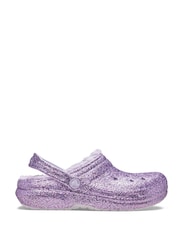 Crocs Purple Classic Lined Clog - Image 1 of 4