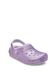Crocs Purple Classic Lined Clog - Image 3 of 4