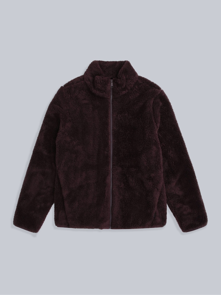 Animal Brown Teddy Full Zip Brown - Image 1 of 5 Animal Brown Teddy Full Zip Brown - Image 1 of 5