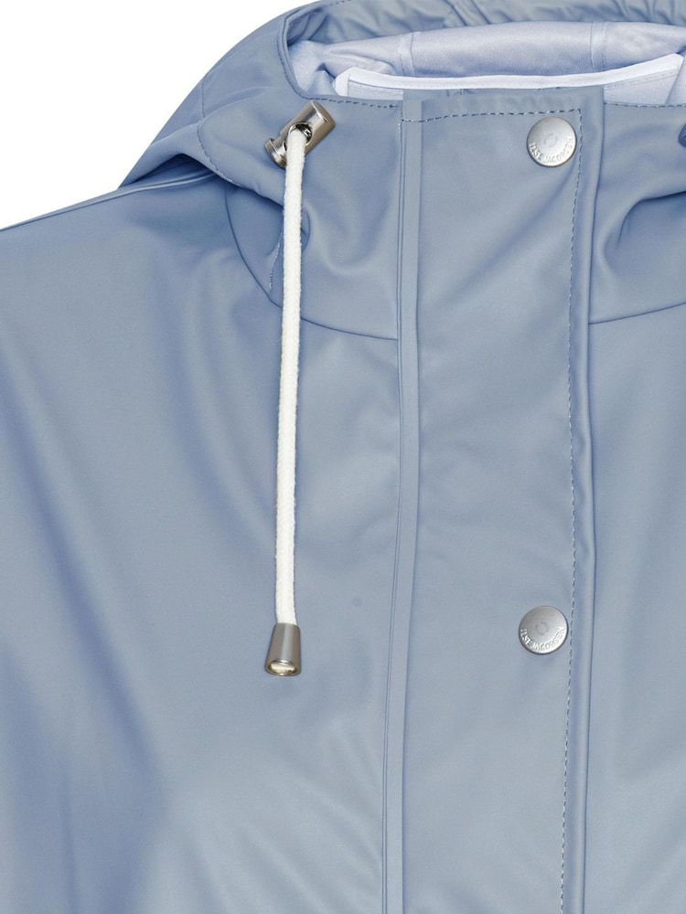 Ilse Jacobsen Straight Fit Lightweight Waterproof Rain Jacket - Image 3 of 3 Ilse Jacobsen Straight Fit Lightweight Waterproof Rain Jacket - Image 3 of 3