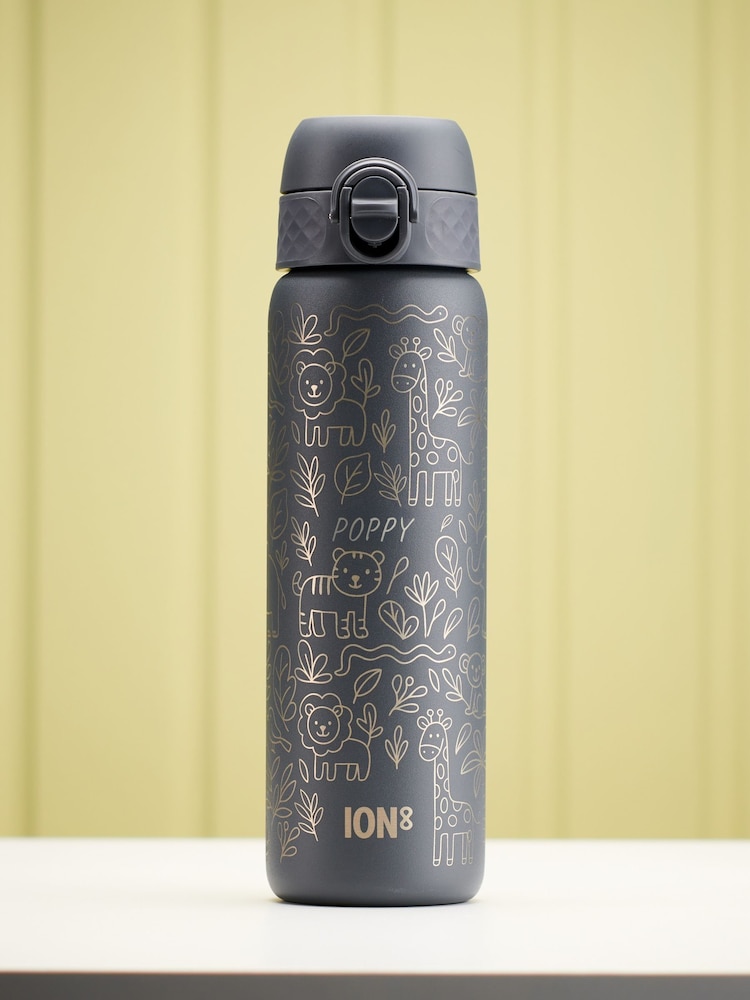 Personalised Jungle Kids Ion8 Water Bottle by Oakdene - Image 1 of 5 Personalised Jungle Kids Ion8 Water Bottle by Oakdene - Image 1 of 5