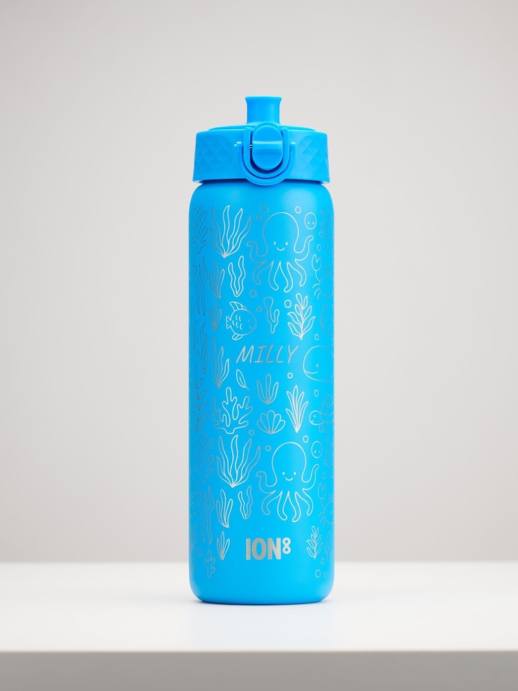 Personalised Under The Sea Kid's Ion8 Water Bottle by Oakdene - Image 2 of 6 Personalised Under The Sea Kid's Ion8 Water Bottle by Oakdene - Image 2 of 6