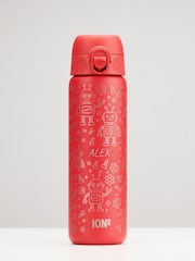 Personalised Kids Robot Ion8 Water Bottle by Oakdene - Image 1 of 6