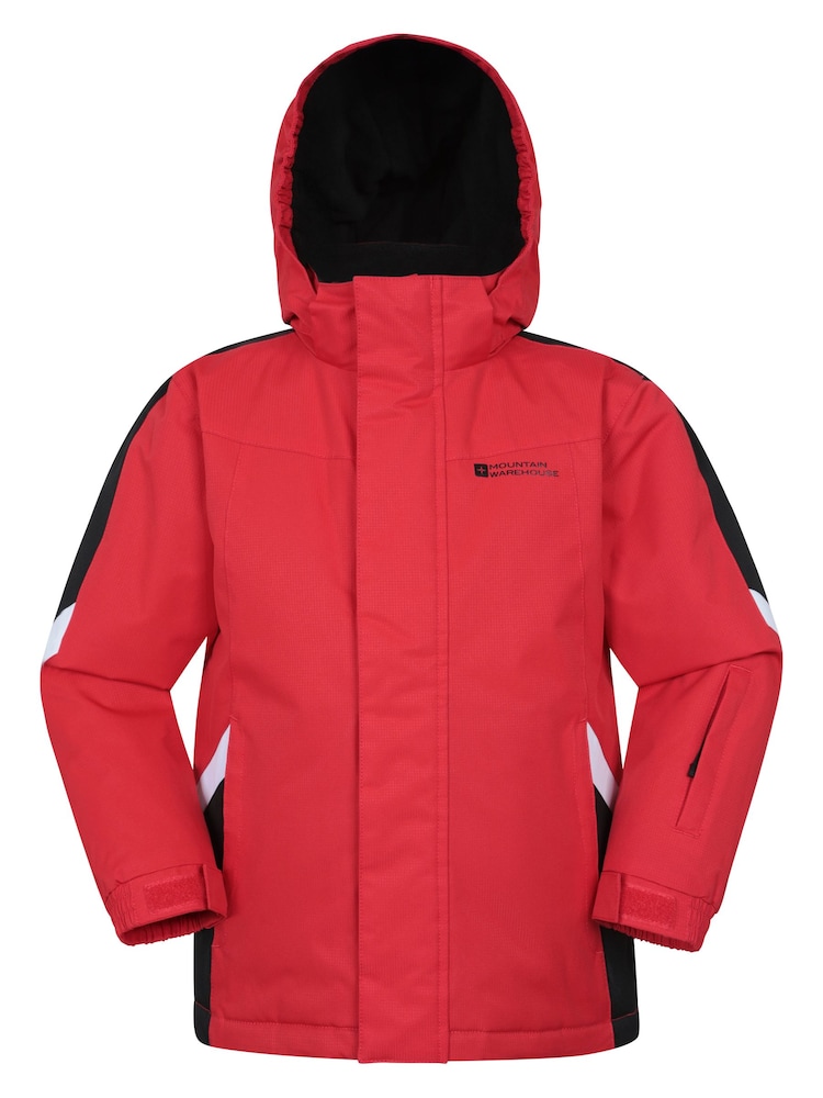Mountain Warehouse Red Raptor Kids Snow Jacket - Image 1 of 7 Mountain Warehouse Red Raptor Kids Snow Jacket - Image 1 of 7