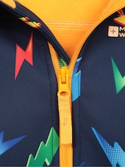 Mountain Warehouse Yellow Exodus Printed Water-Resistant Softshell Jacket - Image 5 of 5