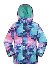 Mountain Warehouse Purple Printed Ski Jacket & Joggers Set - Image 2 of 13
