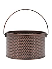 Widdop Brown Bucket with Handle - Image 1 of 3