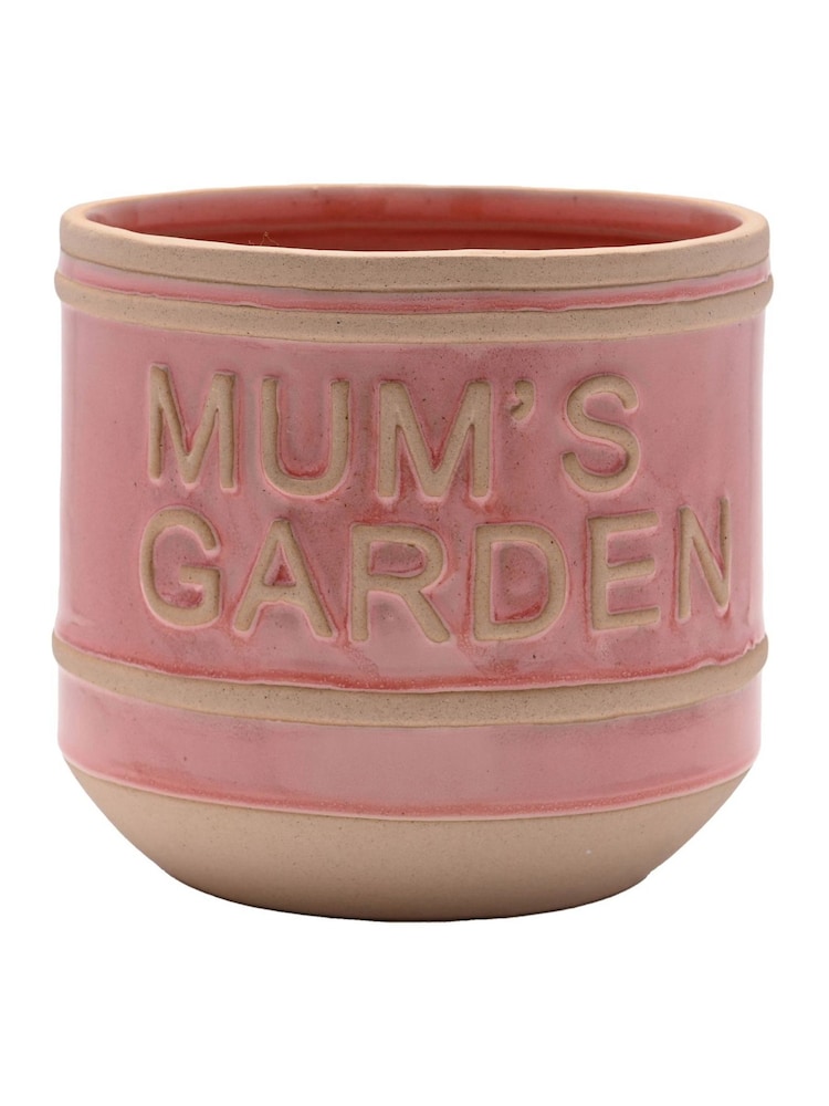 Widdop 2 Pack Pink Mums Garden & Plant Lady Ceramic Planters - Image 4 of 4 Widdop 2 Pack Pink Mums Garden & Plant Lady Ceramic Planters - Image 4 of 4