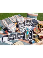 Widdop Multi Small Outdoor Woven Patterned Rug - Image 1 of 2