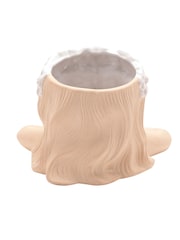 Widdop Beige Relaxed Girl Ceramic Planter - Image 3 of 3