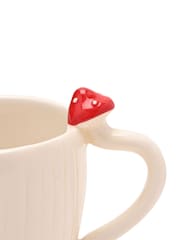 Widdop White Toadstool Mug & Saucer - Image 5 of 6