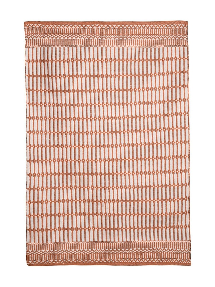 Widdop Orange Large Outdoor Rug - Image 1 of 2 Widdop Orange Large Outdoor Rug - Image 1 of 2